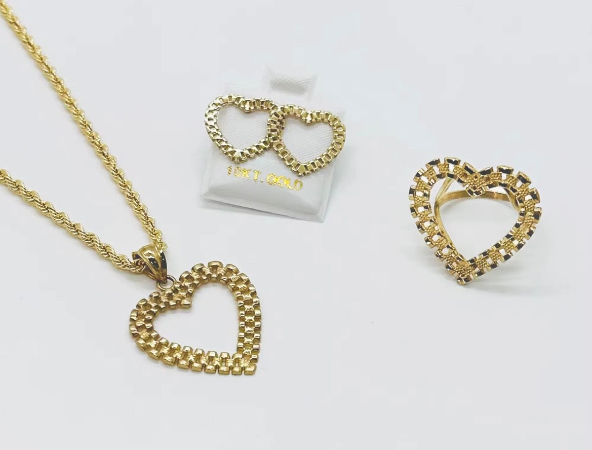 Rolex heart set