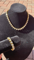 Diamond heart set