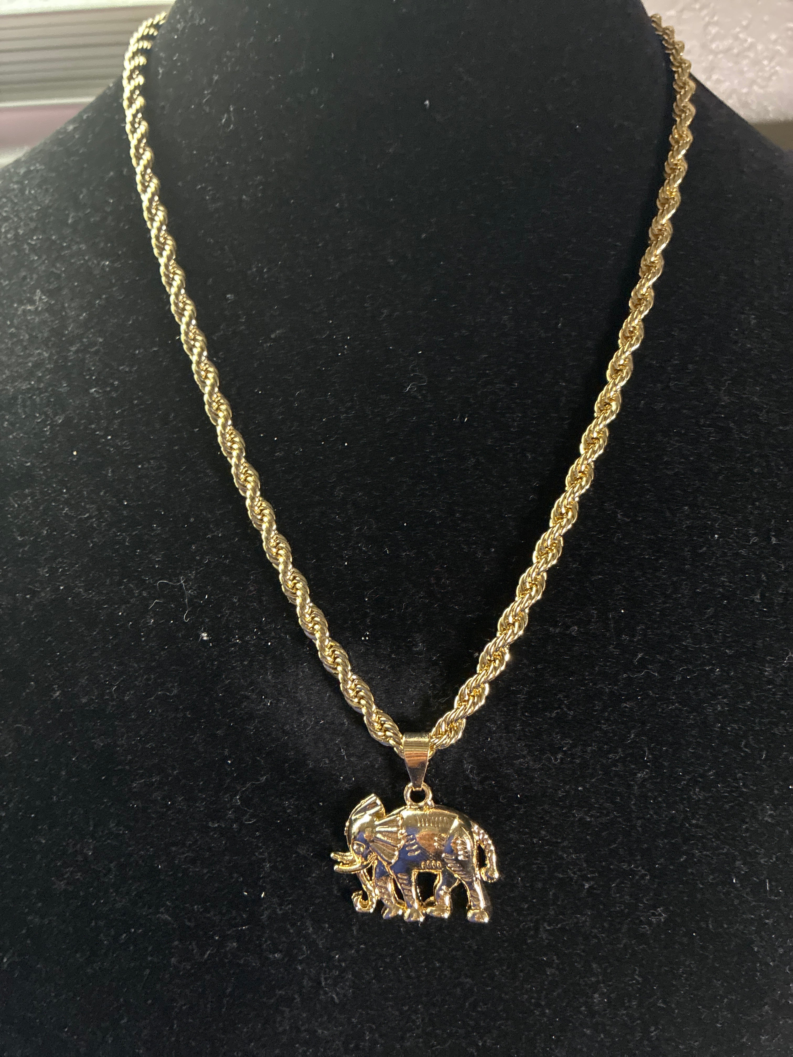 Elephant necklace